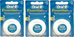 Oral-B Essential Floss Naneli 50 M 3 Adet Diş İpi