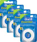 Oral-B Essential Floss Naneli 50 M 4 Adet Diş İpi