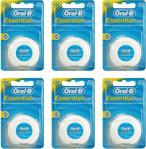 Oral-B Essential Floss Naneli 50 M 6 Adet Diş İpi