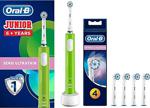 Oral-B Junior Şarj Edilebilir Diş Fırçası (6+ Yaş) + 4'Lü Sensitive Ultra Thin Yedek Başlık