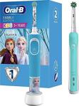 Oral-B Pro 500 Şarjlı Diş Fırçası + D100 Frozen Aile Paketi
