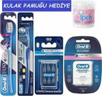 Oral-B Pro Expert Clinic Diş Ipi + Arayüz Fırçası + Arayüz 6'Lı Yedek Başlık + Ortodontik Diş Fırçası