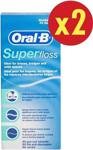 Oral-B Super Floss 50 Adet x2 Adet Diş İpi