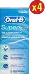 Oral-B Super Floss 50'Li 4 Adet Diş İpi