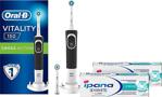 Oral-B Vitality D150 Cross Action 1 Yedek Başlıklı Şarj Edilebilir Diş Fırçası