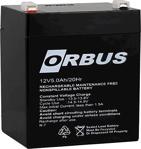 Orbus 12V 5A Bakımsız Kuru Tip Akü