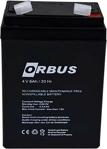 Orbus 4V 6A Bakımsız Kuru Tip Akü