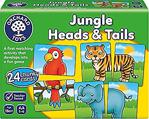 Orchard Toys 58 Jungle Heads & Taıls 18 Ay+