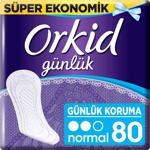 Orkid Dev Ekonomi Paketi Normal 80 Adet Günlük Ped