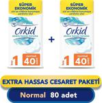 Orkid Extra Hassas Koruma Normal Boy 1 Hijyenik Ped 20'Li 4 Adet