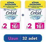 Orkid Extra Hassas Koruma Uzun 16 Ped X 2 Adet