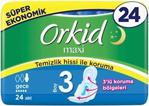 Orkid Maxi 3 Gece Hijyenik Ped 4X3 Paket 72 Adet