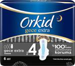 Orkid Ultra Extra Gece 6'Lı Hijyenik Ped