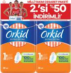 Orkid Ultra Extra Normal 56'Lı Cesaret Paketi Hijyenik Ped