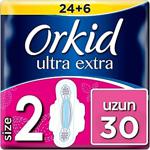 Orkid Ultra Extra Uzun 30'Lu Süper Ekonomik Hijyenik Ped