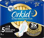 Orkid Ultra Gece Extra Plus (Boy 5) Hijyenik Ped 5'Li