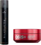 Osis 4 Mighty Matte Wax 85 Ml + Schwarzkopf Silhouette Süper Tutucu Sprey 500 Ml