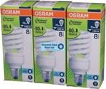 Osram 23W Mini Spiral Enerji Tasarruflu Ampul - Beyaz Işık - 3'Lü Paket