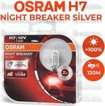 Osram Night Breaker Silver H7 Ampul 64210nbs +100% Fazla Işık