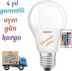 Osram Renk Değiştiren Uzaktan Kumandalı 9W Led Ampul