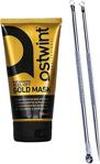 Ostwint Golden Mask Soyulabilir Altın Maske 150 Ml & Akne Siyah Nokta Temizleyici Komedon