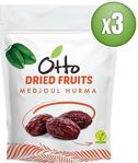Otto Dried Fruits150 Gr 3'Lü Paket Vegan Medjoul Hurma