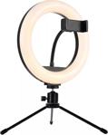 Ovleng 8'' Youtuber Makyaj Led Halka Işık Kuaför,Make Up Ring Light Tripod Ayak