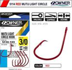 Owner 5114 Mutu Light Red 6