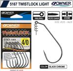 Owner 5167 Twistlock Light Black Chrome İğne 1-0