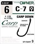 Owner 53267 C-7 Carp Down Black Chrome Sazan Iğnesi - 6