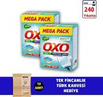 Oxo Bulaşık Makinesi Tableti Hepsi Bir Arada 240 Tablet Mega Paket Deterjan (2X120)