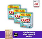 Oxo Bulaşık Makinesi Tableti Hepsi Bir Arada 360 Tablet Mega Paket Deterjan (3X120)