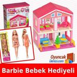 Oyuncak Bloklar 2 Katlı Ev - Barbie BEBEK HEDİYELİ - Kargo Bedava Oyuncak Ev Evcilik Oyuncakları