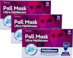 Pall Mask 3 Katli Ultra Meltblown Katmanli Beyaz Medi̇kal Maske 150 Adet