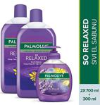 Palmolive Aroma Sensations So Relaxed Iris Özü Ile Sıvı El Sabunu 300 Ml + 700 Ml + 700 Ml