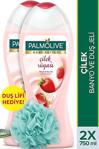 Palmolive Body Butter Çilek Rüyası Banyo Ve Duş Jeli 750 Ml X 2 Adet + Duş Lifi Hediye