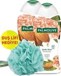 Palmolive Gentle Wash Badem Ve Şakayık Yağlı Duş Jeli 500 Ml X 2 Adet - Hediye Duş Lifi