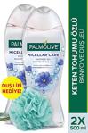 Palmolive Micellar Care Keten Tohumu Özlü Banyo Ve Duş Jeli 500 Ml X 2 Adet + Duş Lifi Hediye