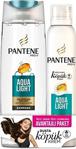 Pantene Aqualight 360 Ml Şampuan 180 Ml Köpük Saç Bakım Kremi