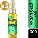 Pantene Doğal Sentez Argan Yağlı Elixir Saç Bakım Serumu 100 Ml X 3 Adet