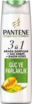 Pantene Doğal Sentez Güç ve Parlaklık 3'ü 1 Arada 470 ml Şampuan