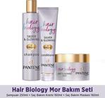 Pantene Hair Biology Turunculaşma Karşıtı Mor Bakım Seti, Sarı Saçlar İçin