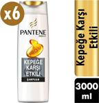 Pantene Kepeğe Karşı Etkili Şampuan 6x500=3000 ml