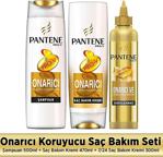 Pantene Onarıcı Ve Koruyucu Bakım Seti (Şampuan + Krem 7/24 Kremi)