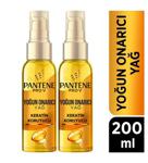 Pantene Saç Bakım Yağı Keratin Özlü Onarıcı E Vitaminli 100 Ml X 2 Adet