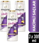 Pantene Şampuan Hacimli Saçlar Vita Glow X 3 Adet
