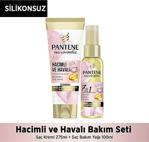 Pantene Silikonsuz Saç Kremi Biotinli Hint Yağı Bakım Kremi Biotin Gül Suyu Ve Biotinli Hint Yağı