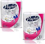 Papia Dekor Kagıt Havlu 12 Li X 2 Paket = 24 Rulo