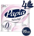 Papia Pure & Soft 4 Katlı 32 Rulo 3'Lü Paket Tuvalet Kağıdı