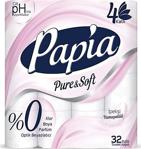 Papia Pure Soft Üç Katlı Tuvalet Kağıdı 32'Li